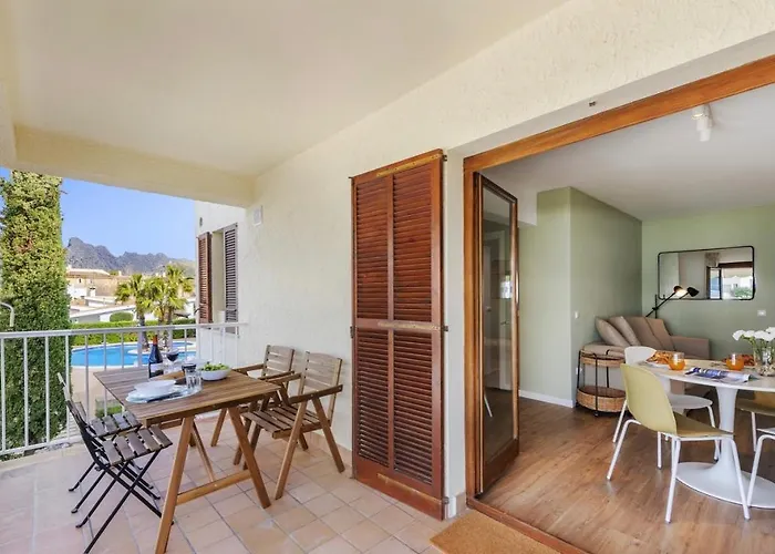 Daire Piso Mimosas 90 Metros De Playa Port Pollensa Port de Pollença